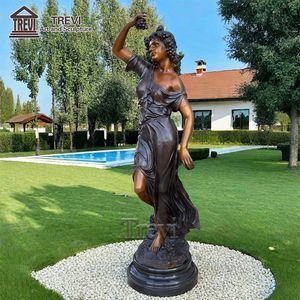 जीवन आकार क्लासिक धातु मूर्तिकला उद्यान कांस्य चार मौसमों देवी मूर्ति - Product Image 3