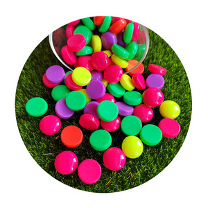 En vrac arc-en-ciel couleur chocolat haricot Flatback Rein Cabochons Mini maison de poupée chocolat bonbons Dessert <span class=keywords><strong>Slime</strong></span> perles pour Nail Art décor - Product Image 5