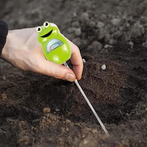 Humidimètre pour plantes de conception grenouille mignonne échelle graduée sonde de 26.5cm pour la mesure du sol utilisation intérieure plantes en pot fleurs - Product Image 2