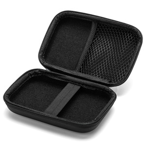 Bán buôn vỏ cứng phụ kiện kỹ thuật số trường hợp cho tai nghe ngân hàng điện lưu trữ cáp Pouch dây kéo trường hợp lưới túi biểu tượng tùy chỉnh - Product Image 1