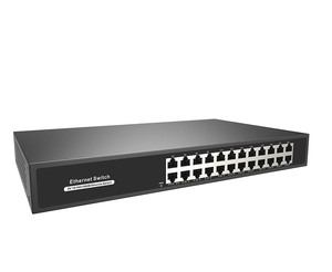 HZGWS New Original Commercial Gigabit 24 Ports Ethernet Security <b>Switch</b> <b>Plug</b> and Play DC48V for CCTV Surveillance - Product Image 1