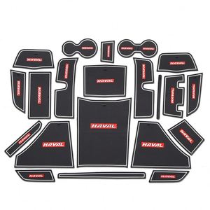 Accesorios Antideslizantes para el Interior del Automóvil, Forro para la Consola Central para Haval Jolion, Inserciones para Portavasos, Tapetes para Ranuras de Puerta, Inserciones de Goma - Product Image 1