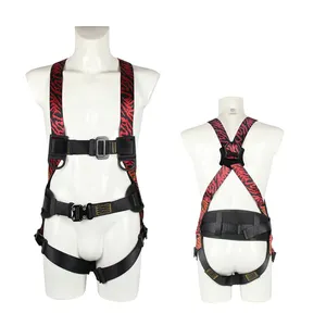 Double-back Safety Belts Safety Rope Set Construction Air Conditioning Installation To Prevent Falling