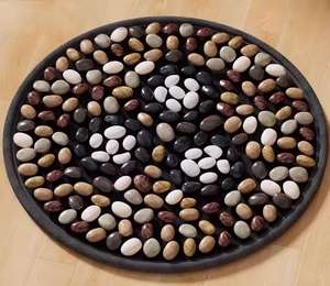 Alfombrilla <span class=keywords><strong>de</strong></span> <span class=keywords><strong>Masaje</strong></span> con Piedras Redondas o Rectangulares, Alfombrilla <span class=keywords><strong>de</strong></span> Relajación <span class=keywords><strong>de</strong></span> Piedras <span class=keywords><strong>de</strong></span> Río Pulimentadas, Alfombrilla <span class=keywords><strong>de</strong></span> Acupresión, Regalos para el Hogar, Padres o Amigos - Product Image 2