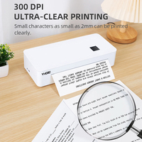 Imprimante Portable thermique a4, papier autocollant pour bureau, impression de fichiers PDF, imprimante thermique