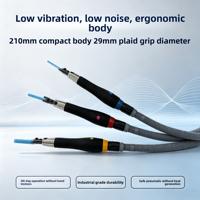 Stylo de polissage pneumatique ultrasonique à mouvement alternatif, pièce de rechange pour ponceuse de débavurage et finition miroir UHT