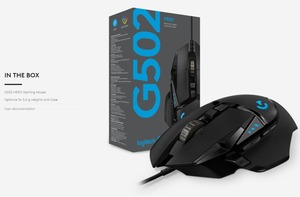 <span class=keywords><strong>Logitech</strong></span>-motor de ratón Gaming <span class=keywords><strong>G502</strong></span> HERO Performance, sintonizador programable de 16.000 DPI, LIGHTSYNC RGB para jugadores - Product Image 6