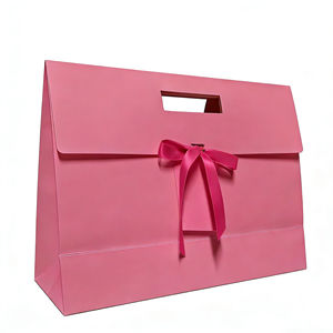 Bolsas Ecológicas Personalizadas con Cinta Hechas con Materiales Reciclados para Empaque Aptas para Impresión Offset - Product Image 1