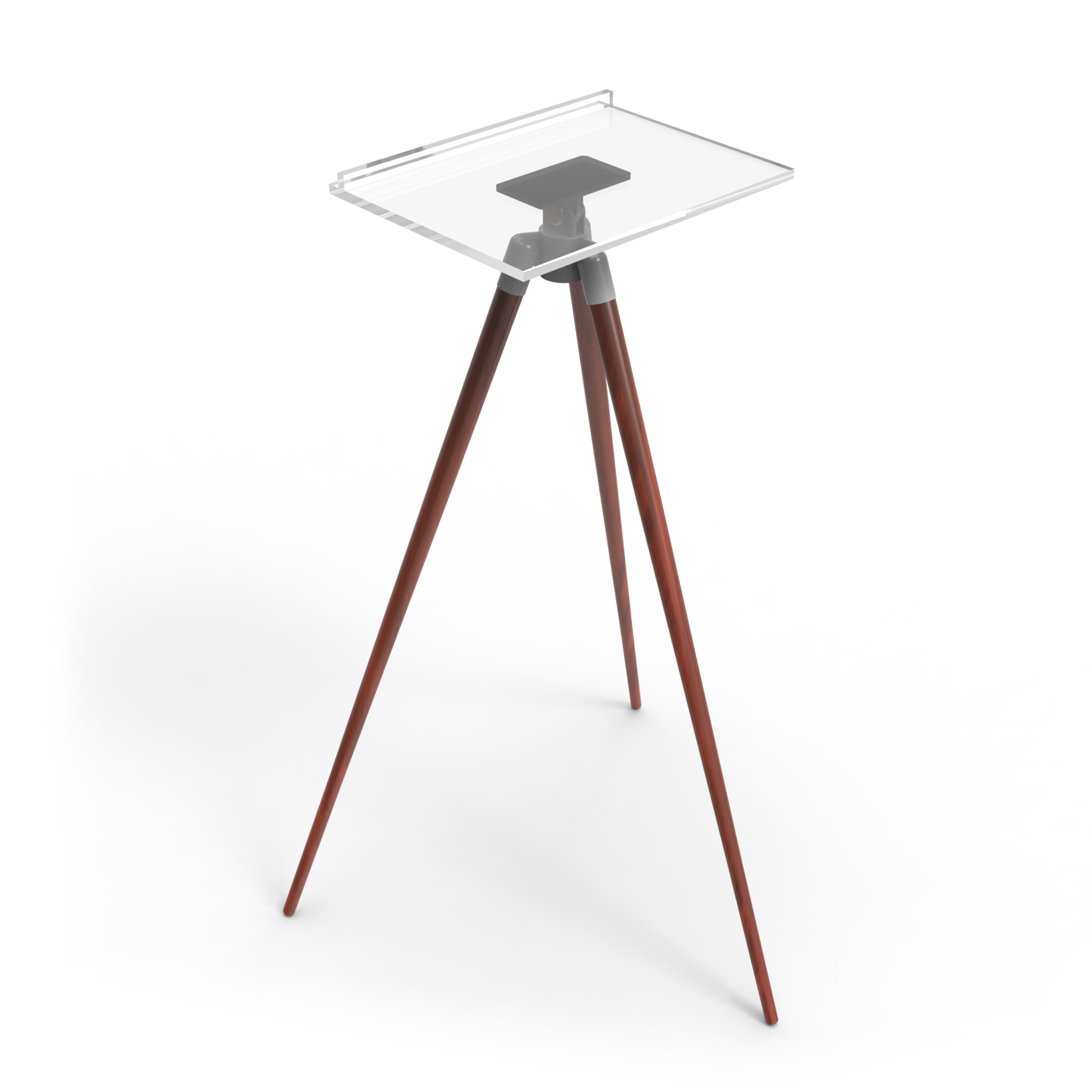 Customized Store Book Display Rack Tripod Book Display Stand for Bookshop — view 2