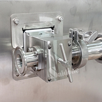 Machine de remplissage volumétrique semi-automatique Saidone pour petites entreprises, dosage de précision, pièces résistantes à la corrosion, qualité supérieure
