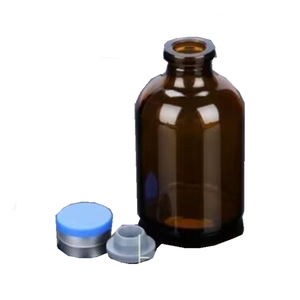 Flacone in <span class=keywords><strong>Vetro</strong></span> Blu da 10ml con Tappo in Gomma, Personalizzabile con Logo, Disponibile in Pronta Consegna - Product Image 2