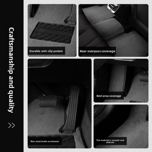 Tapis de sol pour BYD Leopard 8 Leopard 5 Titanium 3 Titanium 7 – Tapis de sol spécifiques aux voitures, style moquette en suède, nylon, qualité usine d'origine - Product Image 5