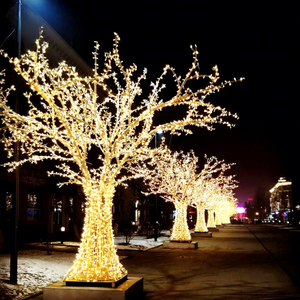 Decorative LED Tree Sculpture with Twinkling <b>Branch</b> <b>Lights</b> for Christmas Malls Resorts Hotels and Public Festival Scenes - Product Image 1