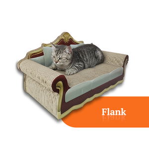 Fabriek Direct Te Koop Duurzame Luxe Recyclebare Kat Krabben Sofa Kattenkrabber - Product Image 2