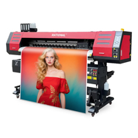 Impresora Ecosolvente para Pancartas Plotter de Impresión para Adhesivos de 1.8m Impresión en Vinilo con Cabezal XP600
