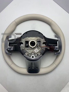 Volant de voiture pour Mercedes Benz CLS <span class=keywords><strong>500</strong></span> W462 G500 G350 G63 G55 W212 CL55 W219 CLS55, volant en cuir, accessoires de voiture - Product Image 4