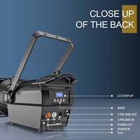 Focos LED SHEHDS de 250W 350W RGBW para Iluminación de Escenarios, Parques Temáticos, Conciertos, Teatro, Estudio, IP20 DMX512