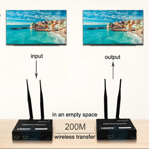 200m không dây HDMI Extender phát 2.4GHz/5.8GHz 1080p 60Hz <span class=keywords><strong>Wifi</strong></span> HDMI Extender Video <span class=keywords><strong>Transmitter</strong></span> Receiver cho TV PC máy ảnh - Product Image 4