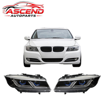 Ensemble de phares avant de voiture, phare avant LED DRL BM2502125, remplacement pour BMW Série 3 E90 2005-2011