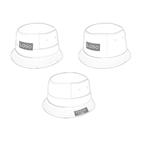 Topi Cepat Kering dengan Tali Dagu untuk Hiking, Perjalanan, Topi Nelayan, Topi Lebar, Topi Bucket Outdoor, Warna Blok, Topi dengan Logo Custom
