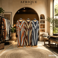 Nouvelle Robe Boubou Femme, Tenue Africaine, Dashiki, Imprimé Double Face en Coton, Élégante pour Fête, Longueur Standard, Style Musulman