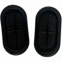 Oeillets de câble en caoutchouc EPDM SBR NBR personnalisés joint de joint de fil automatique rondelle en caoutchouc de silicone œillets support de prise joint plat