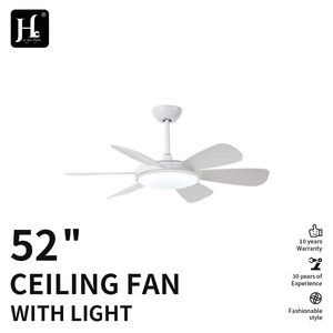 Ventilador de Techo Moderno con Luz LED, Silencioso, con Control Remoto, de 42 y 52 Pulgadas, con Motor de CC de Cobre Puro, para Sala de Estar y Comedor - Product Image 5