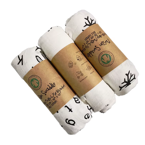 Various Pattern Newborn <strong>Baby</strong> Muslin Swaddle <strong>Blanket</strong> with Fleece &amp; Cotton Eco-friendly Foam-Filled Heated for Kids' Bedding - Product Image 3