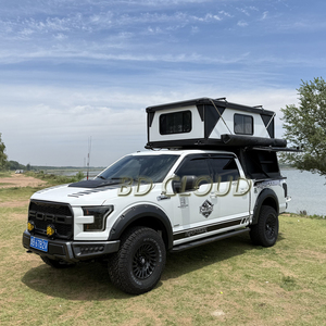 Outdoor Camping Hard Roof <b>Top</b> Tent Aluminum Truck for F150 - Product Image 3