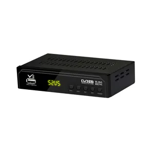 Grosir Decoder Satelit Udara H.265 Gratis untuk Saluran TV Langsung DVB S2 Penerima TV WIFI Mendukung EPG Youtube Cccam Set Top Box