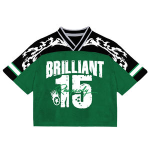 T-shirts décontractés pour hommes de premier choix, style hip-hop, en tricot Spandex/Polyester 200g, impression numérique, séchage rapide, service OEM, patchwork personnalisé - Product Image 6