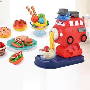 Jouet en argile faisant la Machine cuisson à la main bricolage éducatif camion de pompiers forme jouer pâte Machine jouet <span class=keywords><strong>Playdoh</strong></span> - Product Image 2
