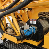 Foreuse carottière diesel sur chenilles avec roulement pour le forage de diamant dans les roches dures