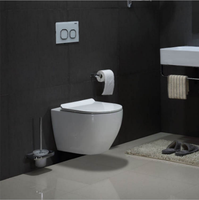 Tarpul Moderne Sanitaire Mural WC Toilette Norme Européenne En Céramique Siphon Rinçage Une Pièce Vente Chaude Usage Domestique