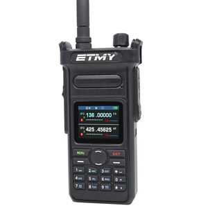 Radio bidirectionnelle analogique 4 bandes FM, VHF, UHF 10W, étanche IP67, double bande, 136-520 MHz, longue portée, 199 canaux - Product Image 2