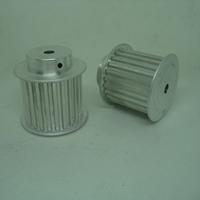 Rueda de polea de transmisión de aluminio de alta calidad T5 Tipo de diente 20 dientes 25mm Ancho de correa Material de aluminio Polea de distribución