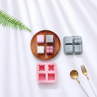Moule en silicone personnalisé pour la modélisation de cubes de Rubik 3D, moule à bougie magique, moule à dégoulinement, moule à gâteau