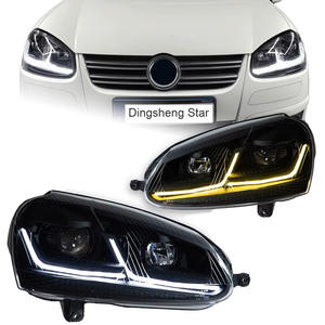 Gruppo Faro a LED Luce Diurna 12V per <span class=keywords><strong>Volkswagen</strong></span> <span class=keywords><strong>Golf</strong></span> 5 V MK5 Aggiornamento Modificato Stile <span class=keywords><strong>7.5</strong></span> - Product Image 1