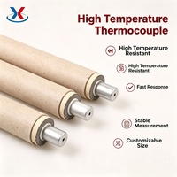 Sonde de mesure de type S R B pour fonderie d'acier fondu à réponse rapide haute température, thermocouple rapide et échangeable