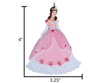 Tienda de Navidad Personalizada Hada princesa personaje Adornos navideños. Hermoso cuento de hadas <span class=keywords><strong>Cenicienta</strong></span> niña niños decoración brillante - Product Image 2