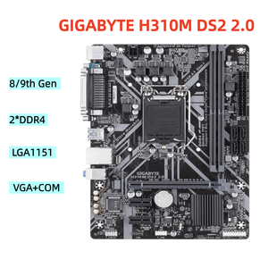 Carte mère de bureau originale pour <span class=keywords><strong>ASUS</strong></span>/GIGABYTE H310 B360 B365 Series LGA1151, Intel 6e/7e/8e/9e génération, double DDR4, M.2, SATA, 64 Go de RAM - Product Image 3