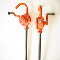 Vente directe petite pompe à carburant manuelle pompe à huile à manivelle à lame avec levier extracteur d'huile de baril portable obtenir de l'huile