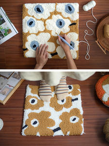 Kit artigianale fai da te Kit cuscino Punch ago un semplice artigianato adatto per adulti per la decorazione domestica e regali creativi - Product Image 5