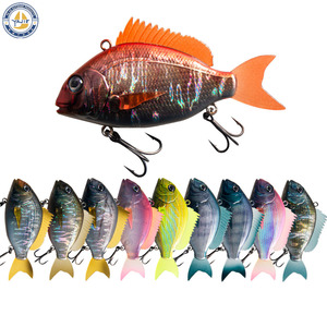Leurre vibrant Yajie 65mm 24g, leurre dur biomimétique coulant pour la pêche au dorade en eau douce et en eau salée - Product Image 2