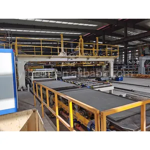 Hede Automatisch Productieproces Voor Buitenmuur Maken Vezelcement Fasad Board Productielijn