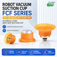 Ventouse à vide série FCF FCF30 FCF40 FCF50 FCF60 FCF70 FCF80 FCF100 en polyuréthane PU antidérapante pour robot aspirateur