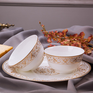 <strong>Ceramic</strong> Tableware <strong>Set</strong> 60 Pieces European Bone Porcelain Rice Bowl Vegetable Plate Dish Home <strong>Ceramic</strong> Tableware <strong>Set</strong>