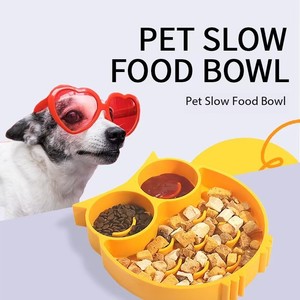 New Arrival Stylish Silicone Dog Lick Dinner Plate Eco-Friendly Pet Lick Mat Slow <b>Feeder</b> Reduce Food Intake for Dogs and <b>Cats</b> - Product Image 2
