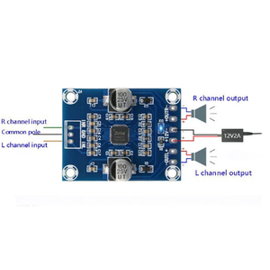 Module d'<span class=keywords><strong>amplificateur</strong></span> de puissance XH-M200 PAM8610, DC12V 20W + 20W, <span class=keywords><strong>amplificateur</strong></span> audio numérique, système sonore à 2 canaux pour haut-parleur <span class=keywords><strong>TV</strong></span> - Product Image 2