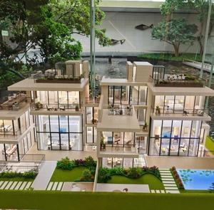 Furnitur kecil model arsitektur maquetas arquitectura model arsitektur apartemen bangunan rumah prefabrikasi - Product Image 1